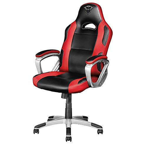 Bianco-2 Sedia Gaming Ufficio Computer Sedie da Girevole Ergonomica Poltrona di inclinazione Cuscino Lombare in Pelle PU
