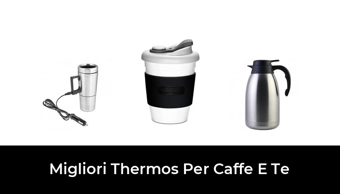 innovativi ed eleganti Capacità 1 l Thermos Thermos Termolar per caffè e tè Teiera con disegni originali Caffettiera con manico ergonomico e beccuccio per una maggiore precisione 