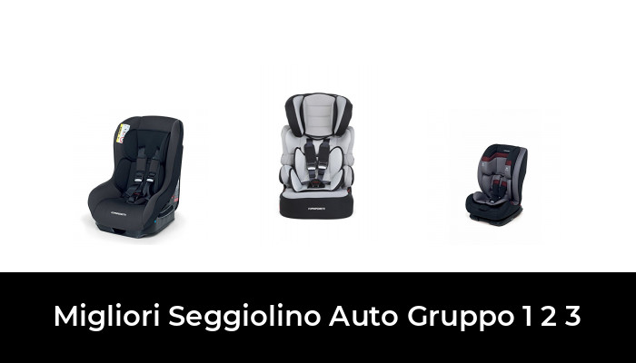 con ISOFIX | da 9 mesi a 12 anni circa KIDUKU Seggiolino Auto per Bambini Gruppo 1//2//3 9-36kg Nero