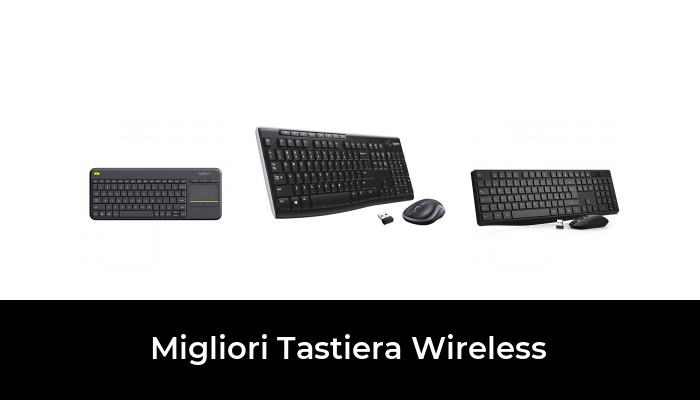 VicTsing Tastiera e Mouse Wireless PC per Windows XP/7/8/10/ Mac PS4 Kit Mouse e Tastiera Wireless PC Layout Italiano Design Protezione del Polso Versione Aggiornata 