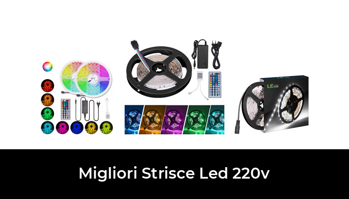 LEDKIA Cavo Connettore Striscia LED SMD5050 RGB 220V AC 5x300mm