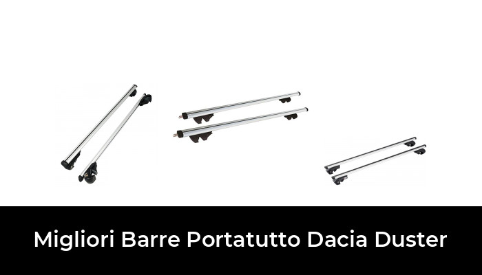 Tradizionali Alti CORRIMANO MENABO Barre PORTATUTTO Portapacchi Dacia Duster dal 2014 in Poi con Railing