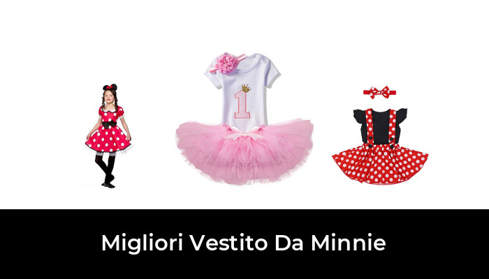 Gonna in Tulle con Tutu di Balletto 3D Minnie Mouse 2 a 6 Anni Vestito da Principessa per Bambini Vestito da Ballerina Abito a Maniche Lunghe per Bambina Disney 