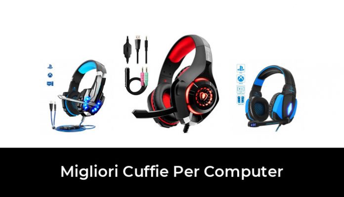 Vbestlife, Cuffie per call center con suono senza perdite, cuffie rotanti a 360°, cuffie per call center con microfono per computer/telefono, ecc., cancellazione del rumore (doppio 3,5 mm