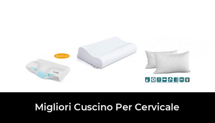Cuscino Ortopedico Cervicale A Forma Di H – Memory Foam A Lento Rimbalzo, Doppia Altezza, Federa Lavabile In Tessuto Fresco, Per Dormire Su Fianco O Schiena