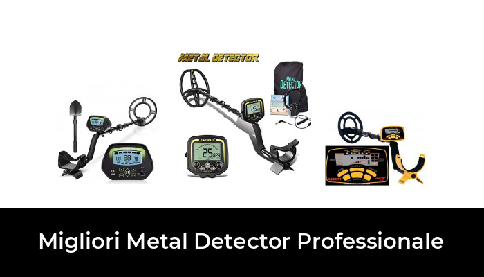 TTLIFE Metal Detector Professionali Rilevatore di Metalli Bobina Impermeabile Rilevamento Profondità 25 cm Alta Sensibilità TX-860 