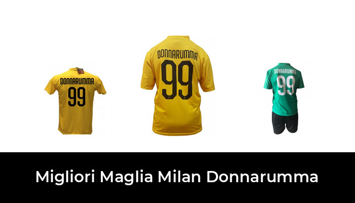 Maglia Donnarumma Milan 2021 ufficiale adulto ragazzo bambino Gigio 99 Home 