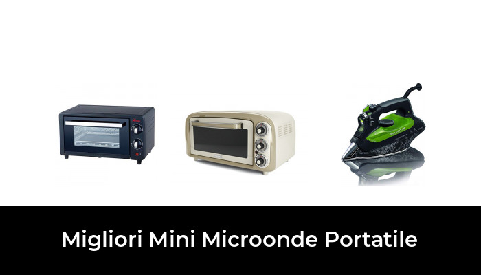 Forno Digitale bianco Piatto Rotante Vetro Sensore Umidità Mini Microonde Portatile Da Pulire Sicurezza Bambini Funzione Memory Acciaio Inox 15L 