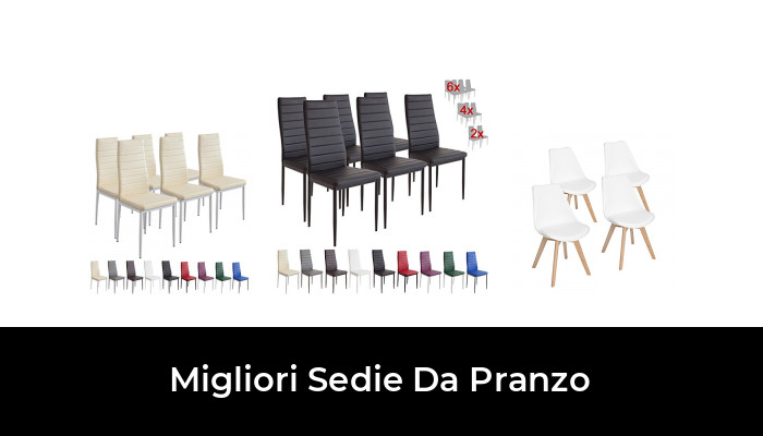 Sedia per Sala da Pranzo Colore: Bianco/Nero Gambe in Metallo Nimara Comfort