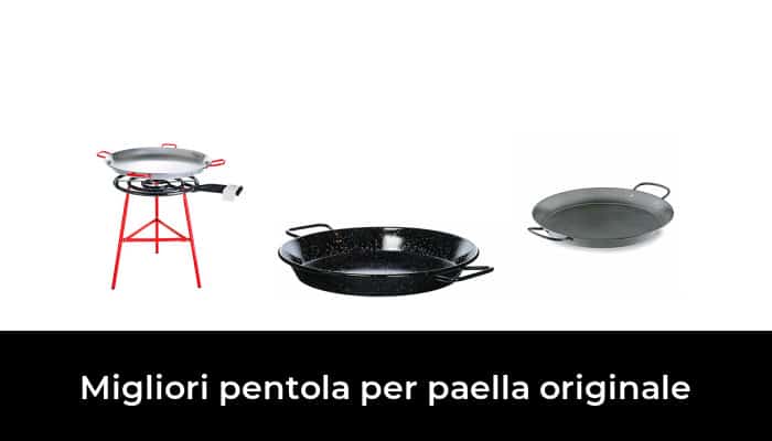Aurora Store.it Padella per LA Paella VALENCIANA PENTOLA Cucina Metallo Acciaio Varie Misure 55 cm