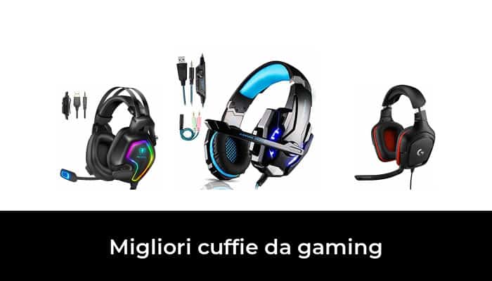 GM-1 Gaming Headset Gamer Cuffie Anti Rumore Audio Stereo Bass Gioco Auricolare con Microfono e Auricolare LED 