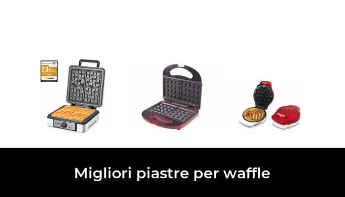 VonShef Macchina Piastra per Doppio Waffle 1000 W Design compatto in acciaio inox con piastre rivestite antiaderenti e controllo automatico della temperatura 