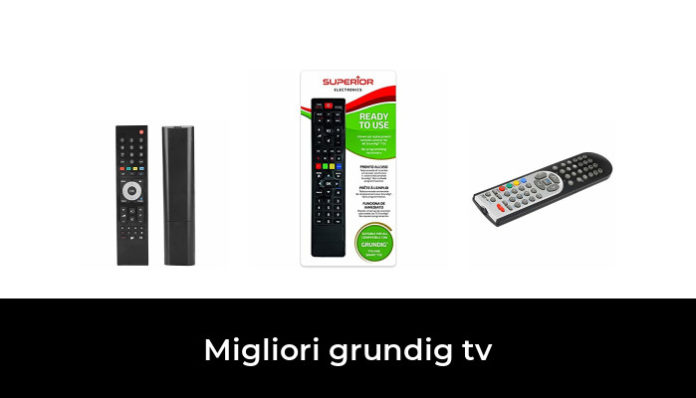 Telecomando Sostitutivo Per Grundig Smart TV TP7187R, Nessuna Programmazione, Risposta Veloce, Batterie Non Incluse