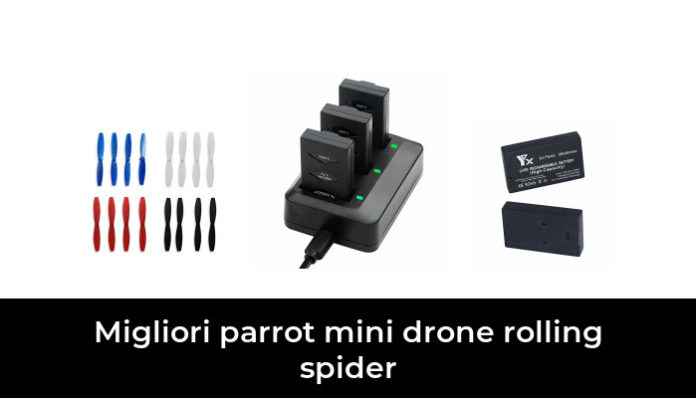 YUNIQUE Pack 3 Batteries LiPo 3.7V 600mAh 20C + Chargeur Rapide 3 Ports – Compatible Parrot Jumping Sumo, Rolling Spider, Mambo, Airborne, Hydrofoil, Swing