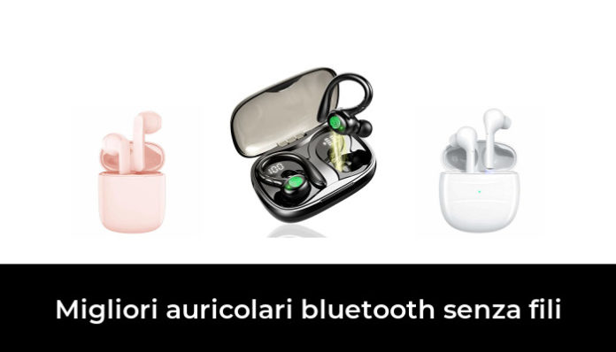 AURICOLARI BLUETOOTH 5.0 CUFFIE WIRELESS SPORT IN-EAR COLLARINO SENZA FILI