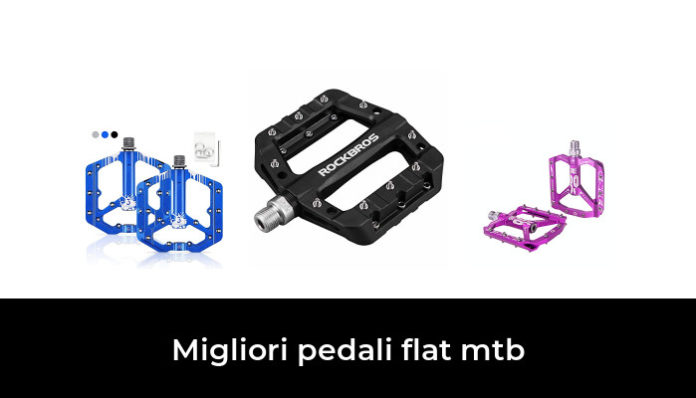 ROCKBROS Pedali Bici 4 Cuscinetti Piattaforma Piatta 9/16 - Foto 11