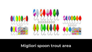 10 Esche Artificiali Per Trota - Cucchiaini Metallici 2.5g/3.5g/5g, Kit Pesca, Multi Colori - Foto 8