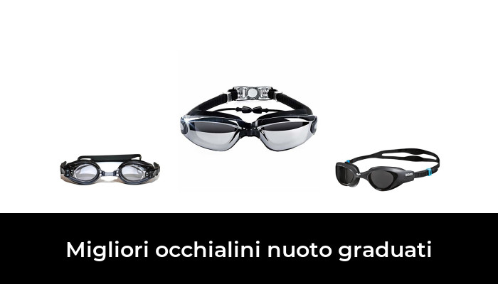 XHSSF Miopia occhialini Nuoto Graduati Miopia Occhialini Piscina Occhialini da Nuoto Anti-Appannamento Protezione UV Occhiali da Nuoto per Adulti Donna Uomo Silicone Morbido 