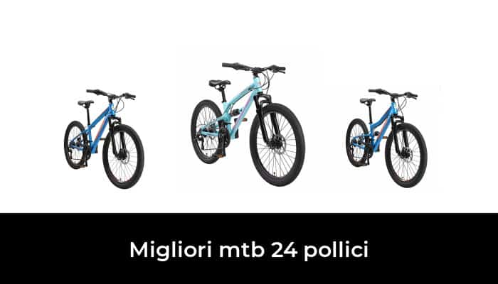 Multibrand PROBIKE Speed 24 Unisex Nero Opaco 18 velocità FSP Mountain Bike 330mm Set parafango 24 Pollici 