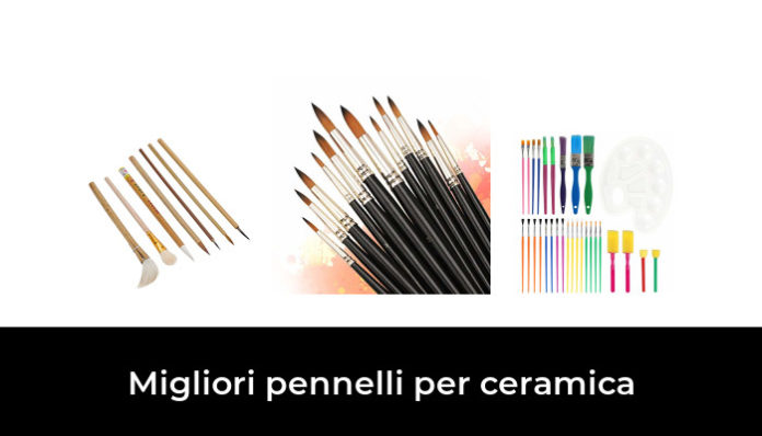 NUOBESTY Set 3 Pennelli Per Scultura In Ceramica E Argilla - Strumenti In Acciaio Inox Per Modellismo Fai Da Te