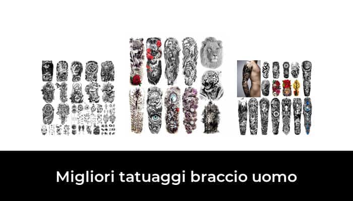 Ancokig Manicotto Braccio UV UPF 50 Protezione Maniche di Ghiaccio Raffreddamento moderato Sport all'aperto Guidare Guanti protettivi Coprire Il Tatuaggio Donna Uomo 