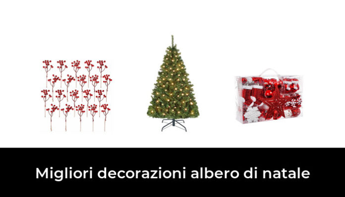 47 Migliori decorazioni albero di natale nel 2024 (recensioni, opinioni ...