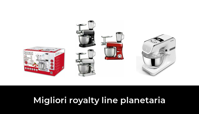 Deals-Royalty Line Impastatrice Planetaria 2500w 10 Litri Ciotola In Acciaio Royalty Line 