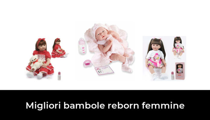 ZIYIUI 24 Pollici 60 cm Bambole Reborn Femmine Silicone Morbido Vinile