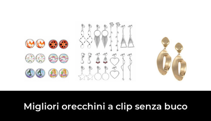 Hifot 9 Paia Orecchini A Clip Halloween Per Donna - Teschio, Zucca, Gatto, Bara, Farfalla - Senza Foro, In Lega, Multicolore
