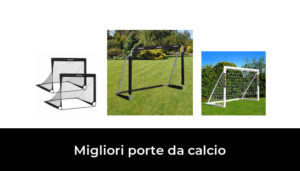 Set di Mini Porta da Calcio automontanti con Palla e Pompa, da Giardino
