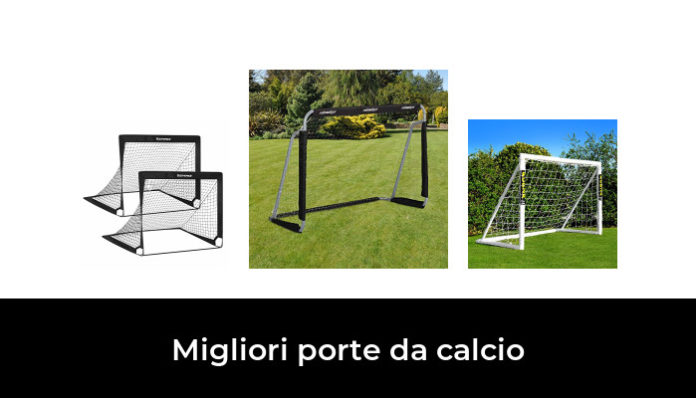 AMONIDA Rete Da Calcio Per Porte 120x80x80 Cm – Porta Pieghevole Per Bambini – Gioco Da Cortile E Allenamento - 5