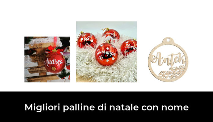 Palline Di Natale Personalizzate Con Nome - Set 3 Decorazioni Lucide Per Albero - Foto 9