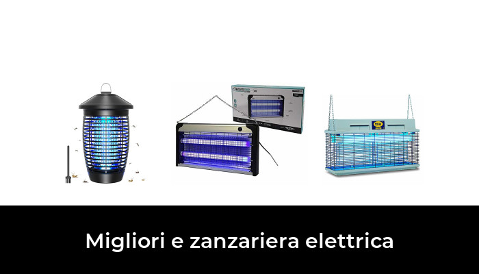 BAKAJI Zanzariera Elettrica Anti Zanzare Mosche Lampada UV LED 5W Risparmio Energetico Elettroinsetticida Ammazza Insetti 