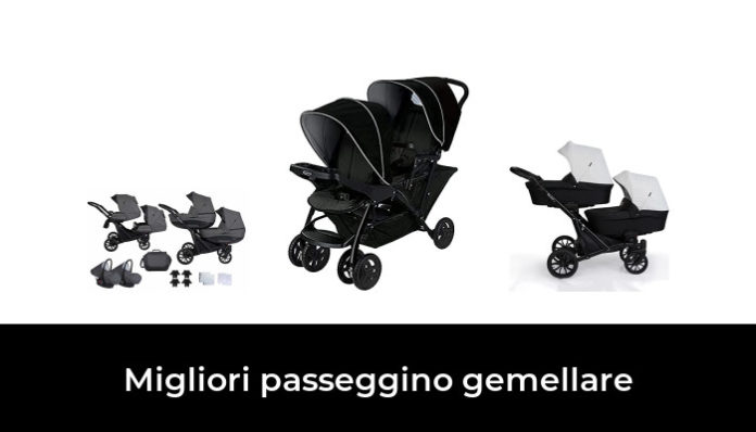 Passeggino Gemellare 3 In 1 KUNERT - Con Navicella, Carrozzina E Seggiolino Auto