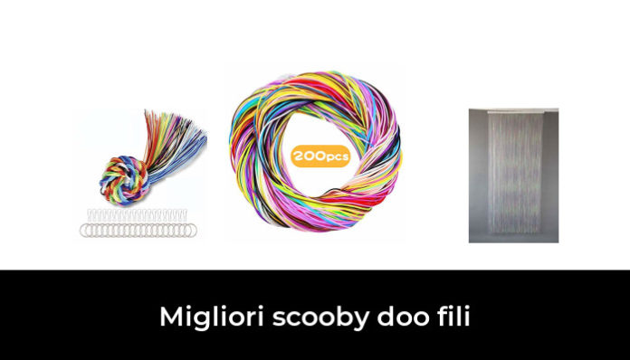 Kit 200 Fili Scooby Doo In 20 Colori – Con 10 Portachiavi E 10 Moschettoni, Perfetto Per Braccialetti, Collane E Decorazioni Fai-da-te