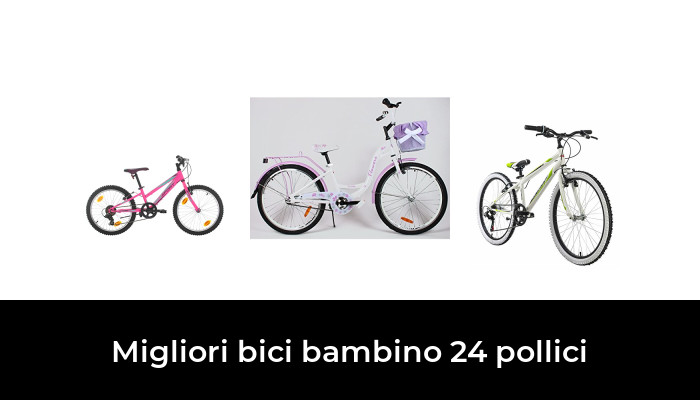 Breluxx ® 24 Pollici Bicicletta Bambini Mountain Bike Hardtail diavolo 400 FS Sport Bianco 