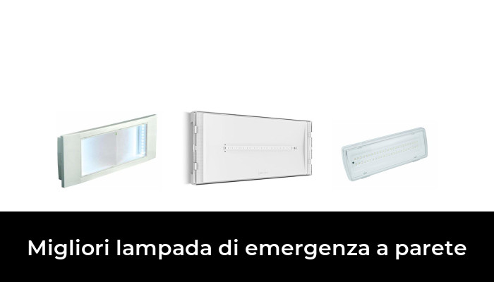Lampada Di Emergenza LED 4W 50 LED 400 Lumen IP65 Con Batteria - Zika Store