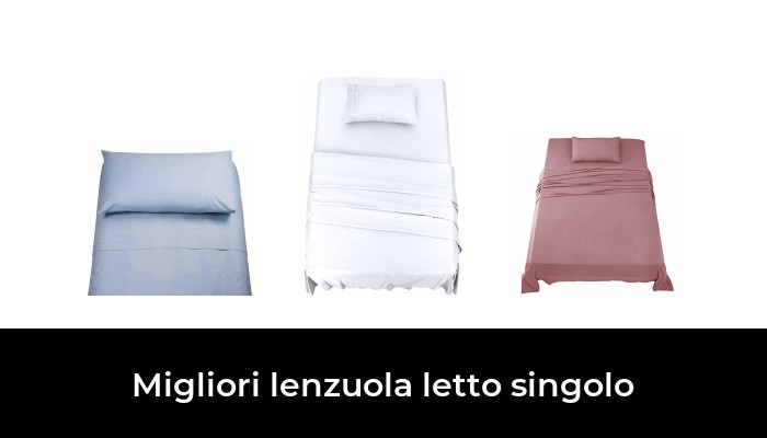 Utopia Bedding Lenzuolo con Angoli Microfibra Spazzolata - Bianco, 90 x 190 cm Tasca Profonda 