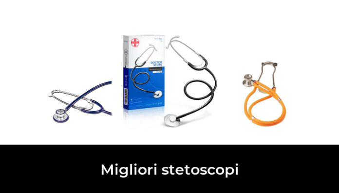 AIESI® Stetoscopio Professionale a testa piatta pediatrico colore nero DOCTOR MINI SCOPE, Garanzia Italia 24 mesi