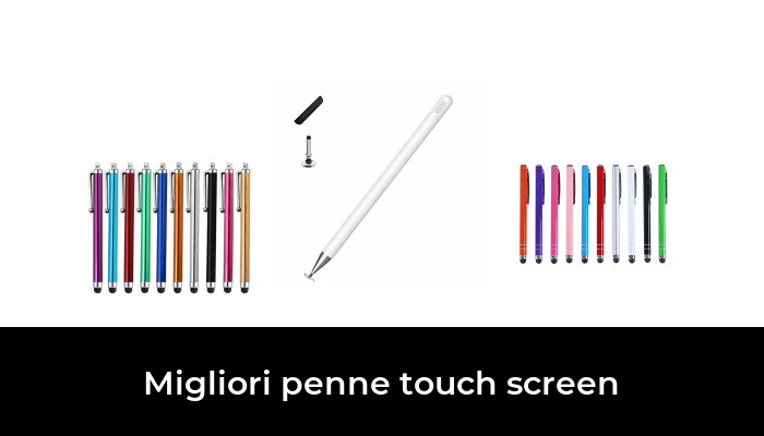 12 Punte Di Ricambio Per Penna Stilo 5mm In Fibra Conduttiva - Universali Per Touch Screen, Tablet E Smartphone