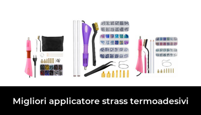 Hotfix Set per applicazione fai da te con strass Hot Fix kit fisso a caldo 5679