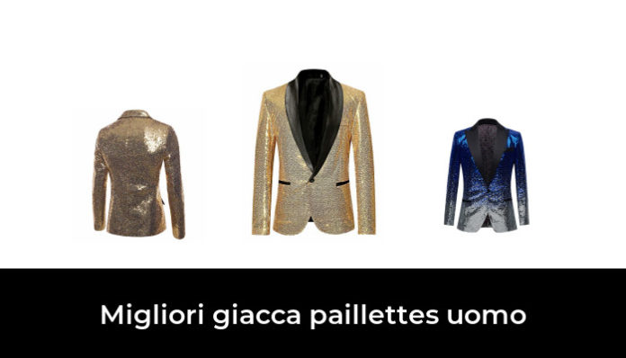 Giacca Uomo Elegante Con Paillettes Che Cambiano Colore - In Velluto, Chiusura A Cerniera, Per Occasioni Speciali E Feste
