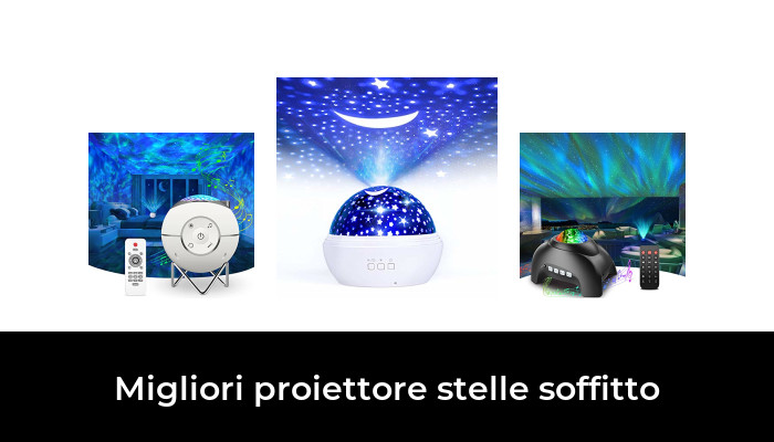 YISSVIC Proiettore Stelle Proiettore Galassia Per Soffitto, Con Telecomando, 8 Colori Nebulosa, Timer, Per Camere E Feste