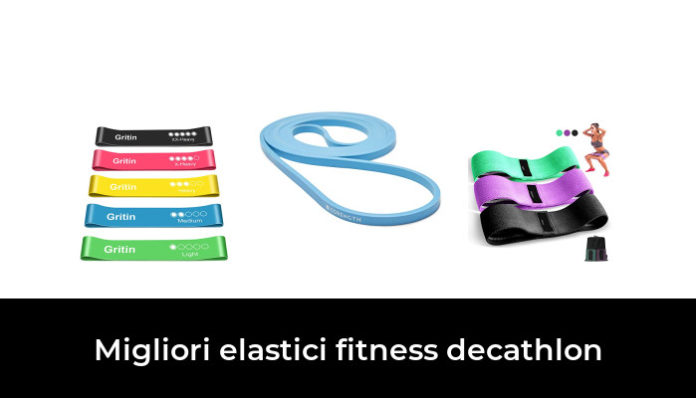 Hotniu Set 11 Pezzi Fasce Elastiche Resistenza – 5 Bande Lattice Con Maniglie, Cavigliere, Per Fitness, Yoga E Pilates