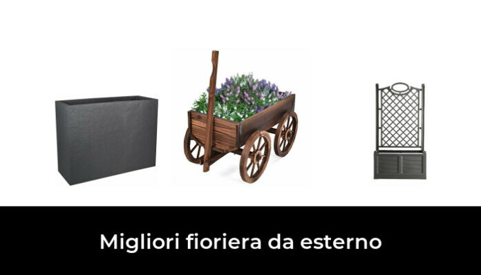 Fioriera Quadrata Italia Bianca - Senza Sottovaso, Leggera E Resistente, Per Piante Da Interno/Esterno - 3