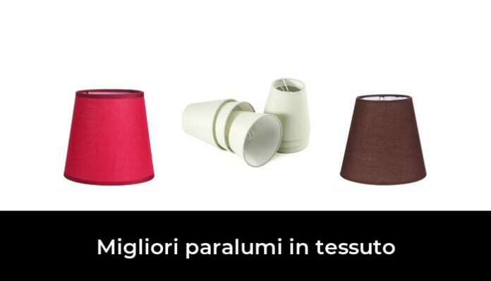 Paralume in lino da 6 pezzi, paralume piccolo a tamburo con lampadina a clip, paralumi in tessuto | Leroy Merlin