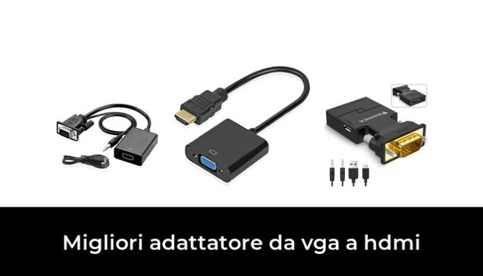 Adattatore VGA A HDMI GANA - Convertitore 1080p Con Audio, Per PC, Laptop, Proiettori - Foto 8