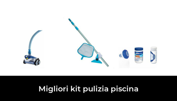 Kit Pulizia Piscina: Rete Skimmer, Spazzola Resistente E Palo In Alluminio