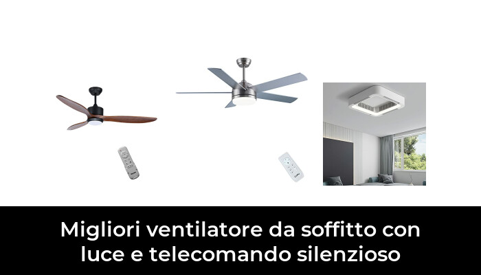Lampadario Con Ventilatore A Soffitto LED Dimmerabile – Plafoniera Con Cristallo, Telecomando, 6 Velocità, Reversibile, Bianco, Per Camera Da Letto