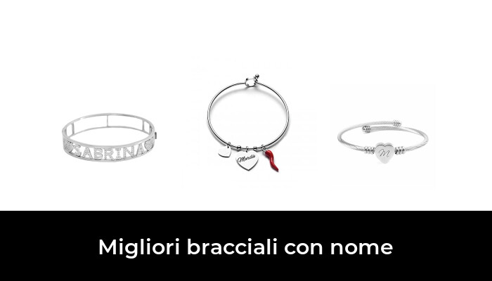 Bracciale Con Iniziale M A Cuore In Argento – Gioiello Regolabile Con Lettera Personalizzata, Regalo Per Mamma, Fidanzata, Moglie, Figlia